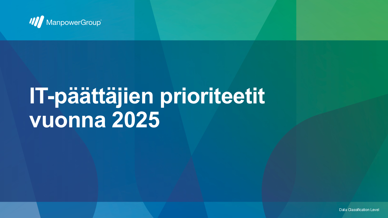 IT-päättäjien prioriteetit vuonna 2025