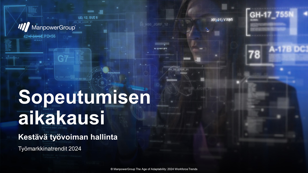Raportti: Työmarkkinatrendit vuonna 2024
